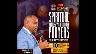 JCM SUNDAY SERVICE THEME: SPIRITUAL BATTLES WON THROUGH PRAYERS