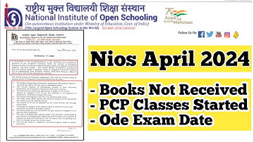 Nios Big Breaking News April 2024 | Task Is Helping (NIOS) #nios #exam#practical#marks #awarded #ode
