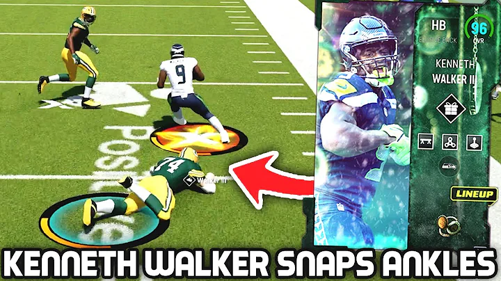 Kenneth Walker Snaps Everyones Ankles! Madden 23