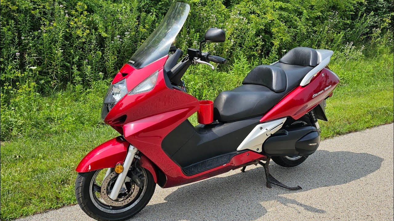 2002 Honda SilverWing 600 Test ride / review FSC600
