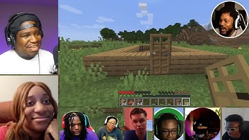 Minecraft Part 1 (maybe) Yeah.. You Read That Right [REACTION MASH-UP]#1843