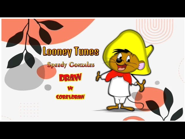 How to Draw Speedy Gonzalez - Looney Tunes - Easy Step by Step