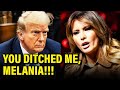 Trump is pissed off melania wont help at trial