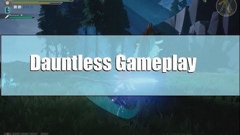 Dauntless Gameplay - First Hunt - Closed Beta - No commentary