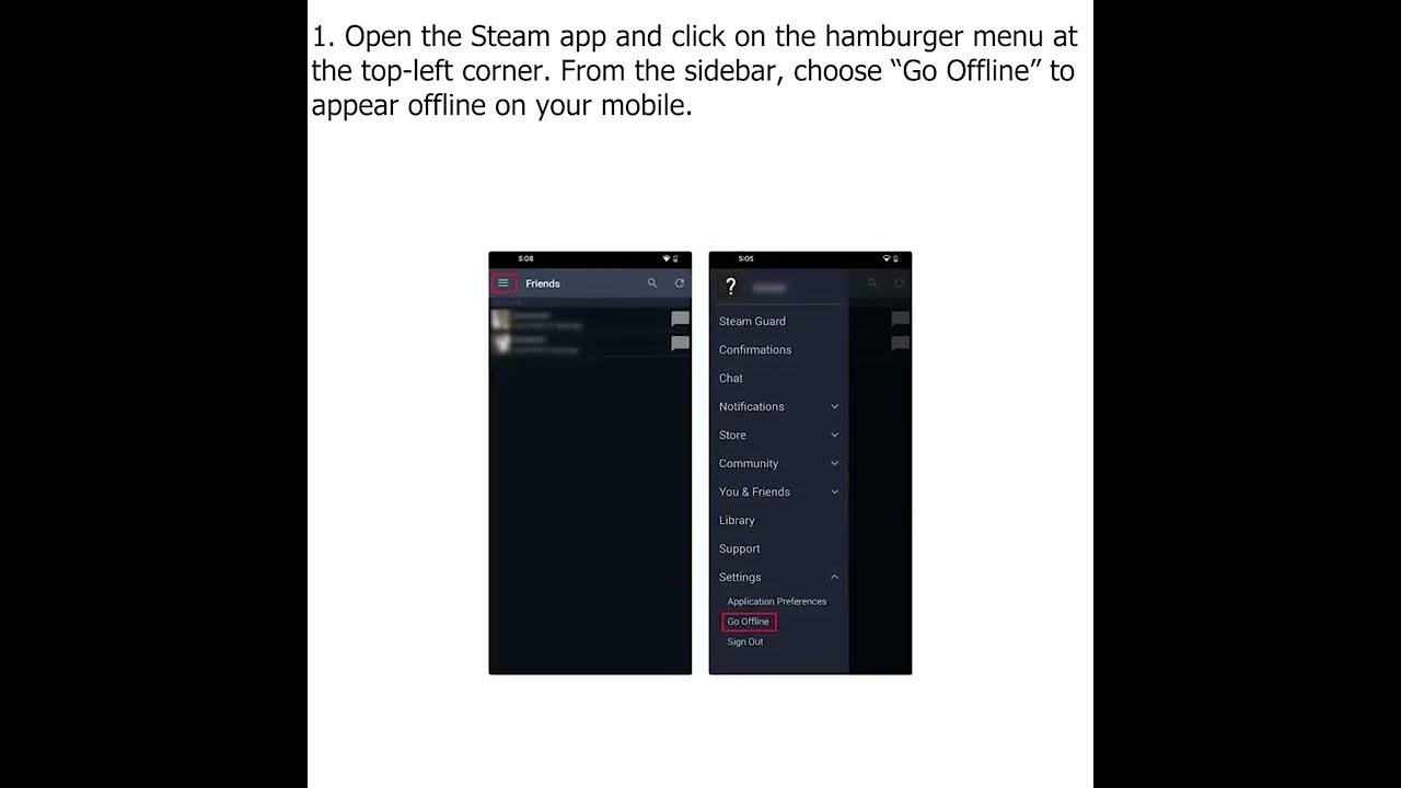 How do you remove the mobile icon from the Away status? : r/Steam