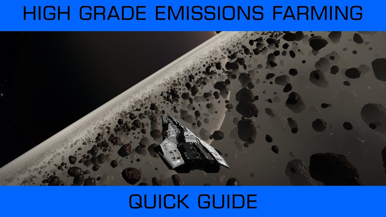 HGE high grade emissions material farming for Elite dangerous engineers ...