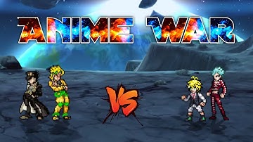 Dio K1 V2 & Jotaro K1 V2 VS Meliodas TP OP (all form) & Ban OP in Jump Force Mugen