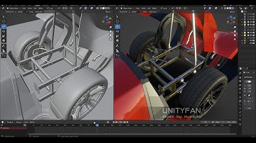 concept car quick modeling - vehicle 040 - part 10 - 4x timelapse