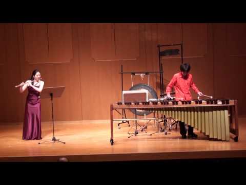 White Christmas by Marimba and Flute : Israel Isidore Baline ホワイトクリスマス（フルートとマリンバで）：バーリン