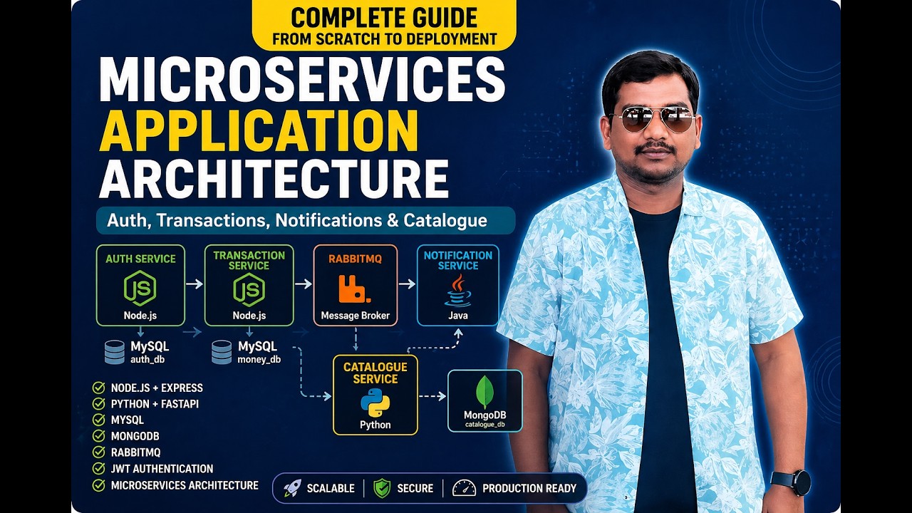 Build Real Microservices App with Nginx, JWT, RabbitMQ & MongoDB | Step ...