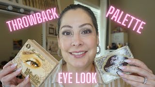 Eye Look using a throwback palettes ￼| Palette Collab