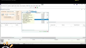 📑 SQL Accounting Tutorial: How to Preview Supplier Document Listing
