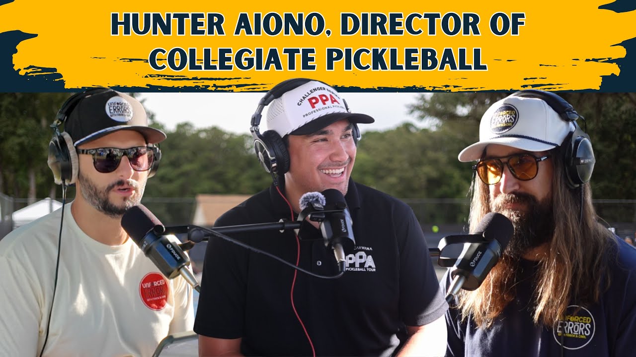 Hunter Aiono, Director of Collegiate Pickleball