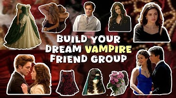 Build you dream Vampire friends group | Aesthetic Personality quiz