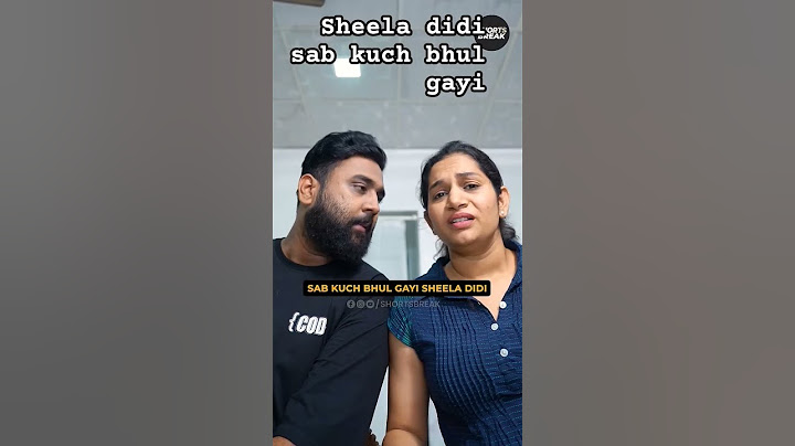 Sheela didi sab kuch bhul gayi #sheela #comedy #funny #shorts #comedymoments
