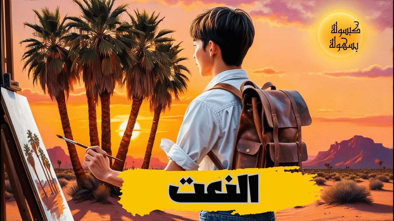 النعت للصف الأول الإعدادي - اسهل شرح درس النعت  الصف الأول الاعدادى نحو الترم الاول  2025