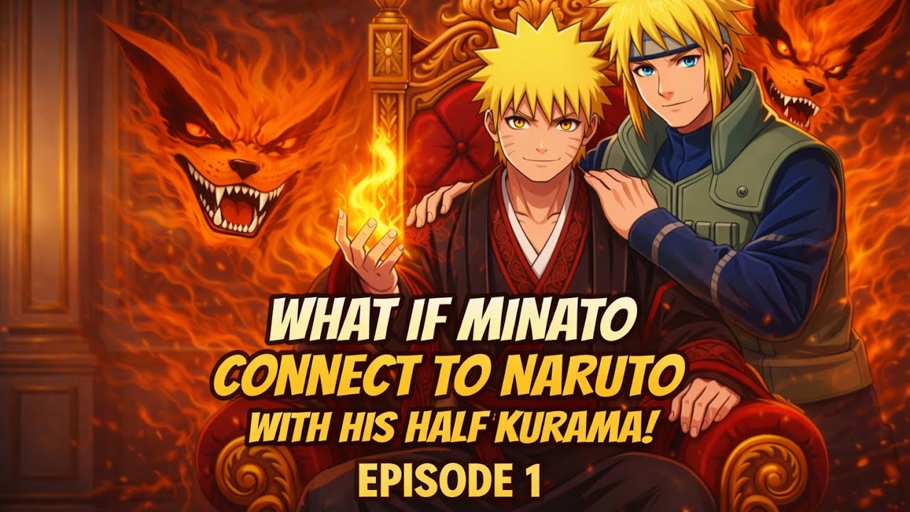 What if Minato connect to Naruto with his half kuruma (part 1)