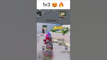 1v3 😍🔥 #1v3 #1v3clutch #bgmi #gaming #ipad #bgmiindia #bgmihighlights #bgmishorts #shorts
