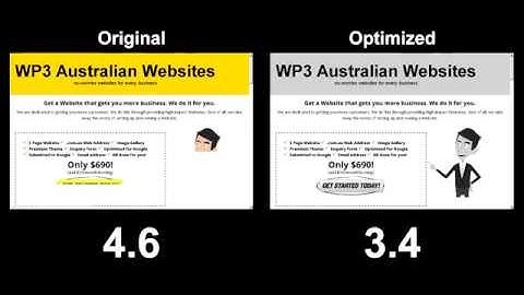 Google PageSpeed Service Comparison for WordPress Website