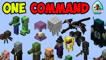 Minecraft: hoe je MEERDERE Mobs met ÉÉN commando kunt oproepen
