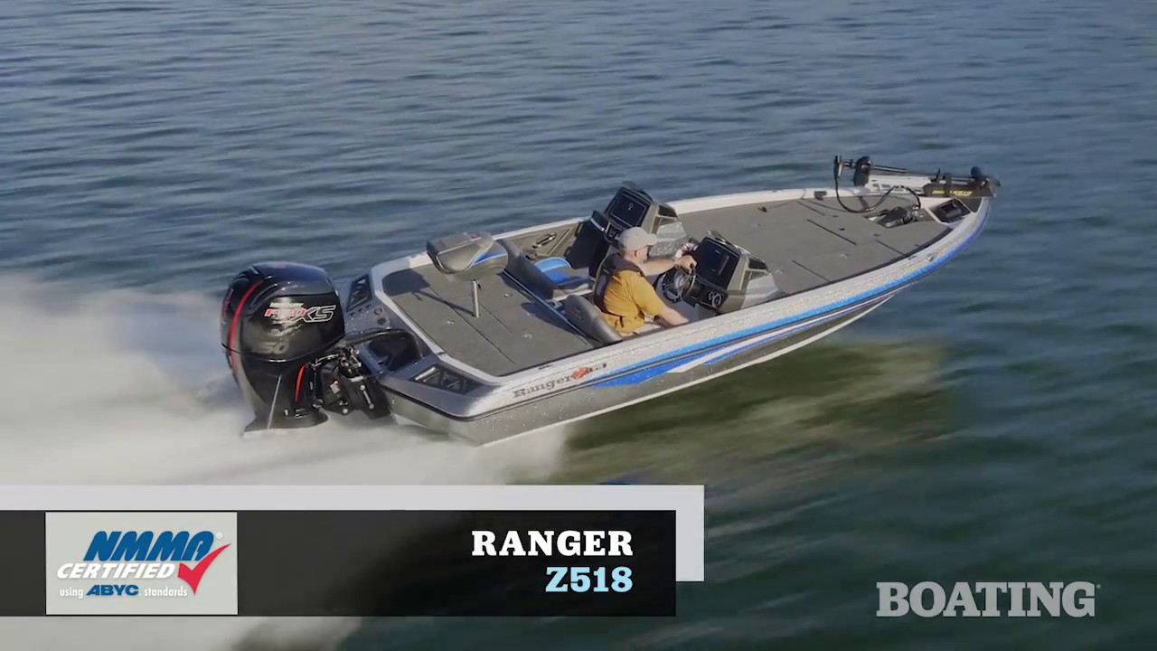 Ranger Z518 Boating Magazine Test & Review - YouTube