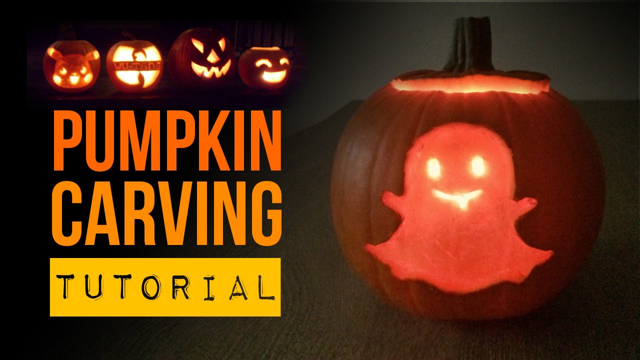DIY Halloween Snapchat Ghost How To Carve A Pumpkin YouTube DIY Halloween Snapchat Ghost How To Carve A Pumpkin YouTube
