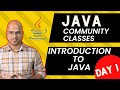 Java Live Session | Introduction to Java