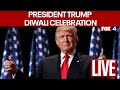 🔴LIVE: President Trump participates in Diwali Celebration