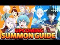 Global unit release schedule who to summon for  invest into  black clover mobile