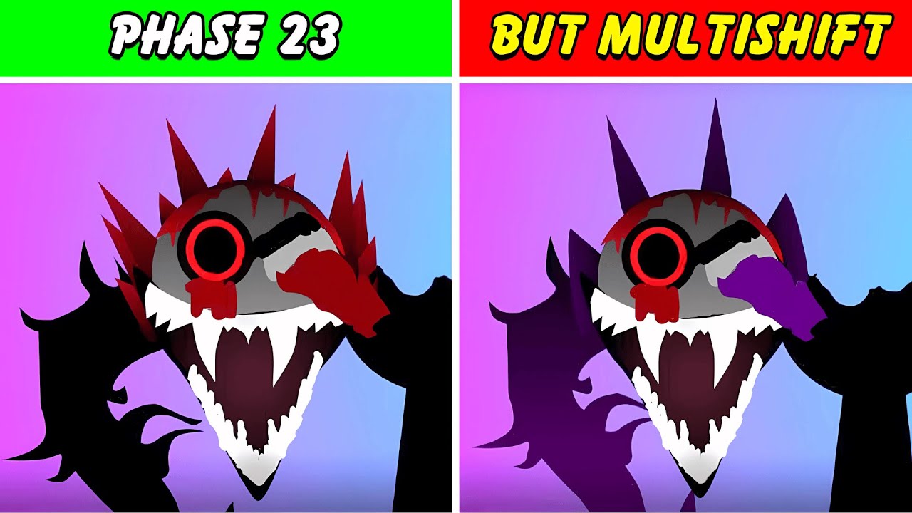 Incredibox Sprunki: Phase 23 But Multishift Version (New Mod)