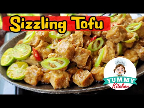 SIZZLING TOFU | Tokwa Recipe ng Pwedeng pwede pang-ulam or Pam-pulutan!