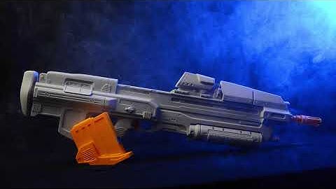 Halo Infinite MA40 3D Printed Kit Assembly