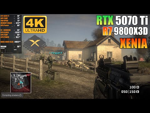 Battlefield: Bad Company 1 | Xenia Canary 2025 | RTX 5070 Ti + R7 9800X3D | PC Performance Test (4K)