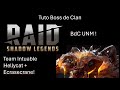 Raid  shadow legends  tutoriel boss de clan unm intuable  hellycat  ecrasecrane 