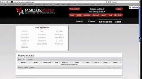 Binary Option Review scam? Marketsworld