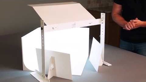 MyStudio MS20 photo studio lightbox promotional video - unbranded