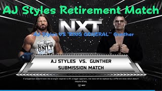 AJ Styles Career Fades to Black😭 (WWE 2K26 RETIREMENT MATCH)