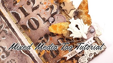 Mixed Media Tags by Yasmin Tölche