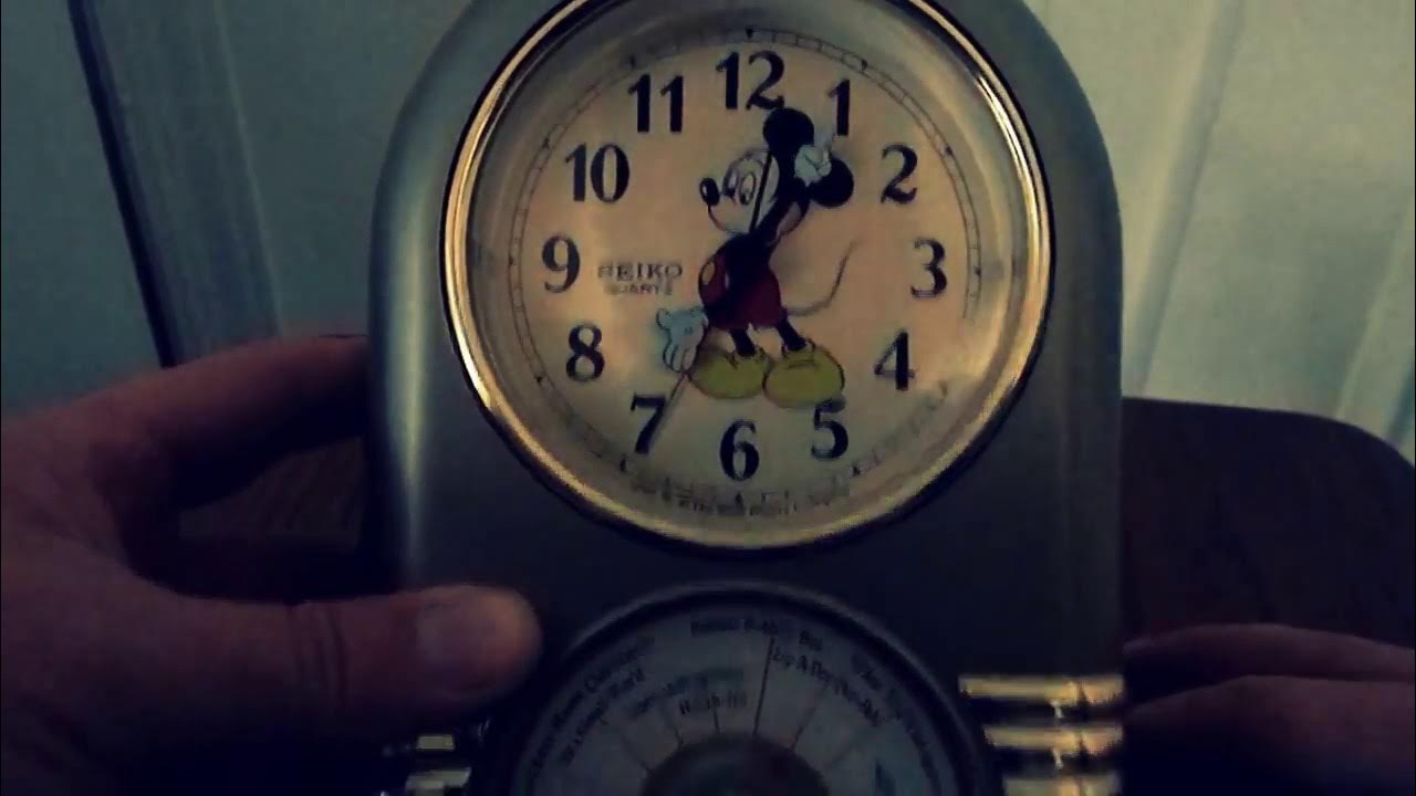 Seiko Disney musical clock QFD206G repair - YouTube