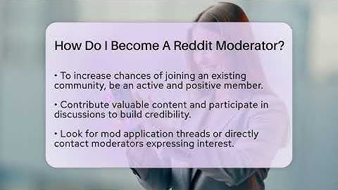 How Do I Become A Reddit Moderator? - Everyday-Networking