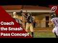 How to Attack Cover 2 with Smash Passing Concept | Joe Daniel Football