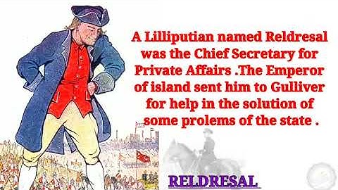 Gulliver in Lilliput