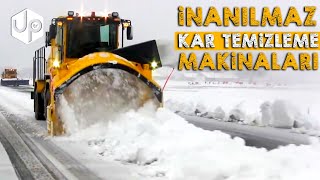 İnanılmaz Kar Temizleme Makinaları