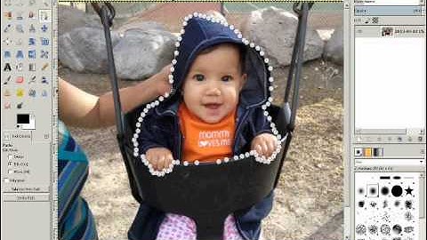 Easily Insert a person into a photo with the FREE program GIMP - can also create a collage!