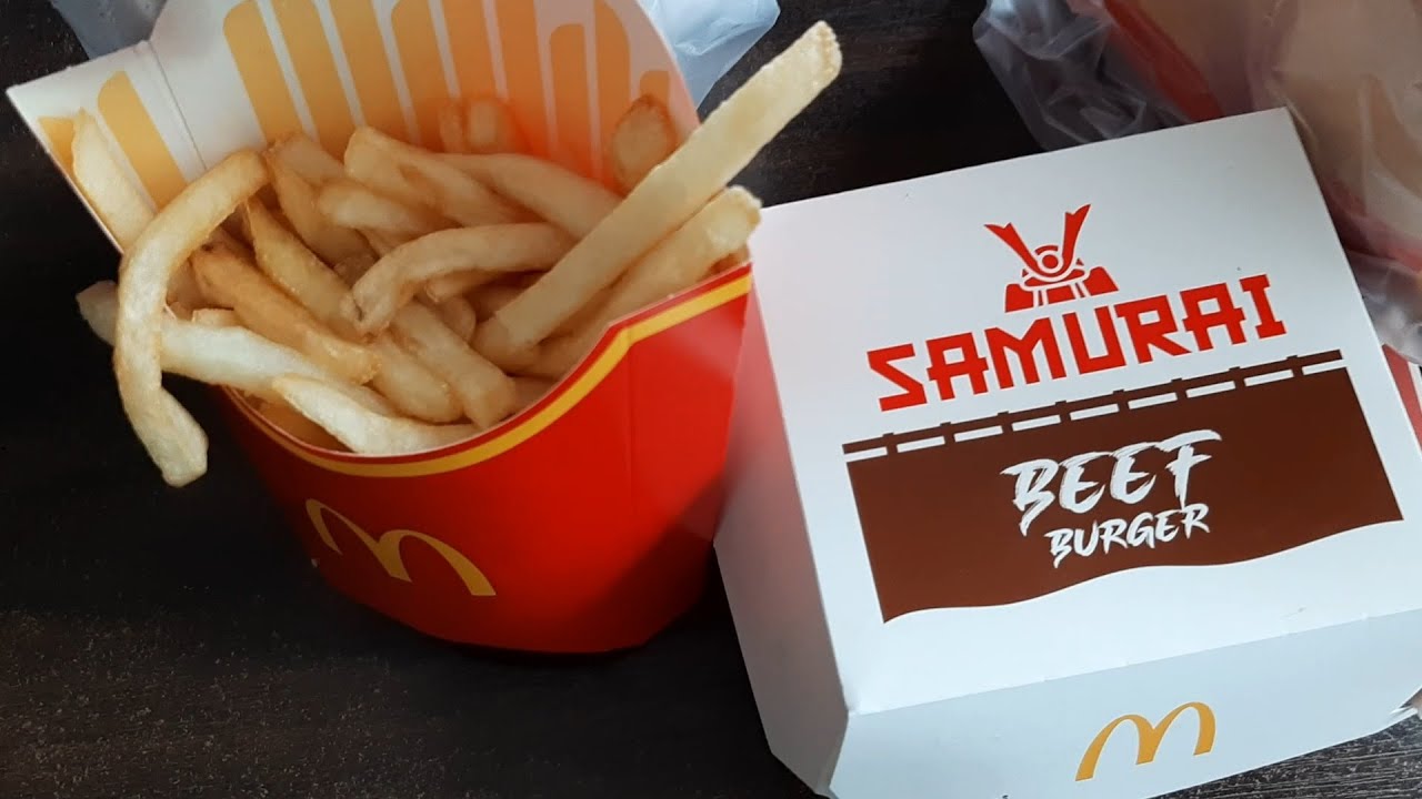 The McDonalds Samurai Burger is back. So I tried it again.