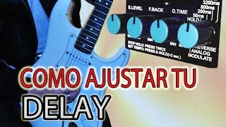 COMO AJUSTAR TU DELAY EN LOS SOLOS DE GUITARRA
