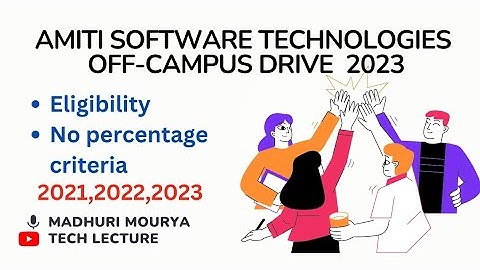 Amiti Software Technologies Off-Campus Drive 2023 | Role: Java Developers | Apply fast