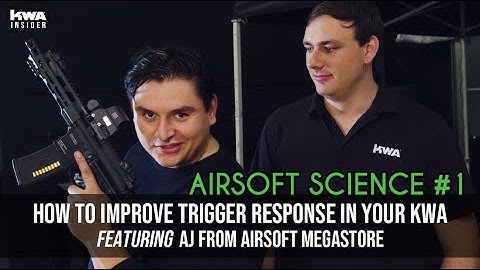 Airsoft Science #1: Improving Trigger Response featuring AJ from AMS & The Ronin T6
