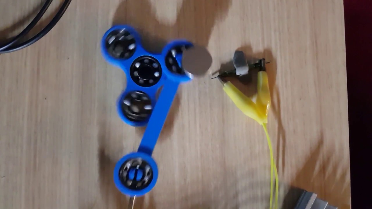 Flashing Light Prize 2017 entry - Fidget Spinner Electromagnetic Engine ...
