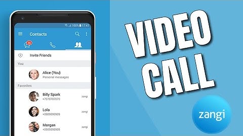 How to Video Call on Zangi 2025?
